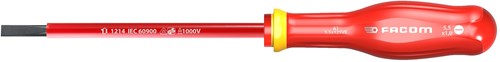 Facom tournevis protwist fente 6,5x150 isolé 1000v - at6,5x150ve - at6,5x150ve