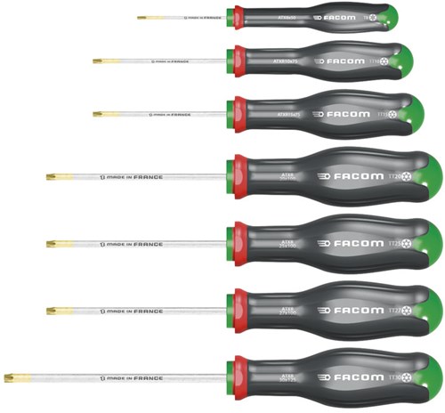 Jeu de tournevis Facom | Torx | 7 pièces - atxr.j7pb