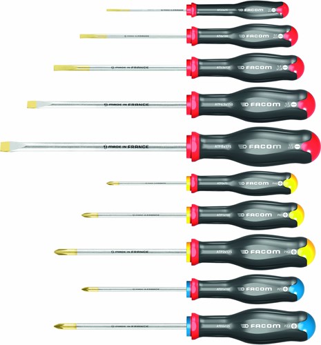 Facom jeu de 10 tournevis - atw.j10pb
