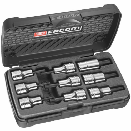 Facom jeu de 9 douilles tournevis torx 1 2 - amex.3apb