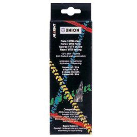 BF1001A Ketting Union 810 1 2x1 32x116 - Chaîne de vélos 116 Liens - Black