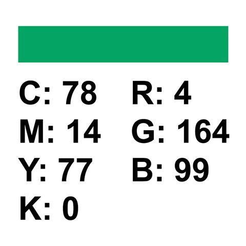 Falcon Aen Hannergrondpabeier 46 Chroma Gréng 0,57 x 11 m