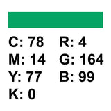 Falcon Aen Hannergrondpabeier 46 Chroma Gréng 0,57 x 11 m