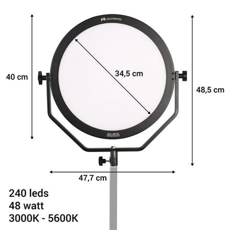 FALCON EYES BI-COLOR LED lampe Sophiz SO-48TD sur 230V