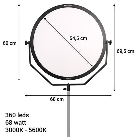 Falcon Eyes Bi-Color LED LAMP SOPHIEZ SO-68TD på 230V