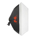FALCON EYES LAMPE DUILLE avec softbox pliable LH-ESB5050 50x50 cm