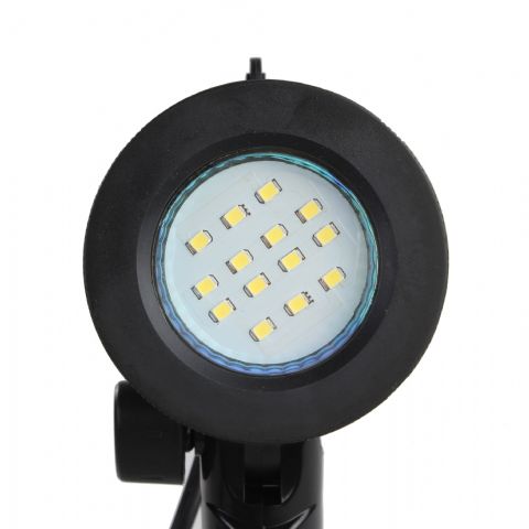 Falcon Eyes Lamphållare med 4W LED -lampa och stativ