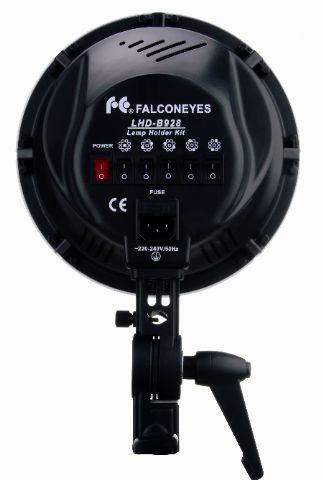 Falcon Ae Lampalhalter + Octabox 80cm lhd-b928fs 9x28w