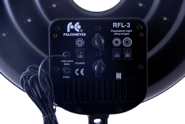 Falcon Eyes Lámpara de anillo RFL-3 90W