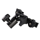 Falcon Eyes Twin Mount inclinando + 2 x zapato flash CLD-14a