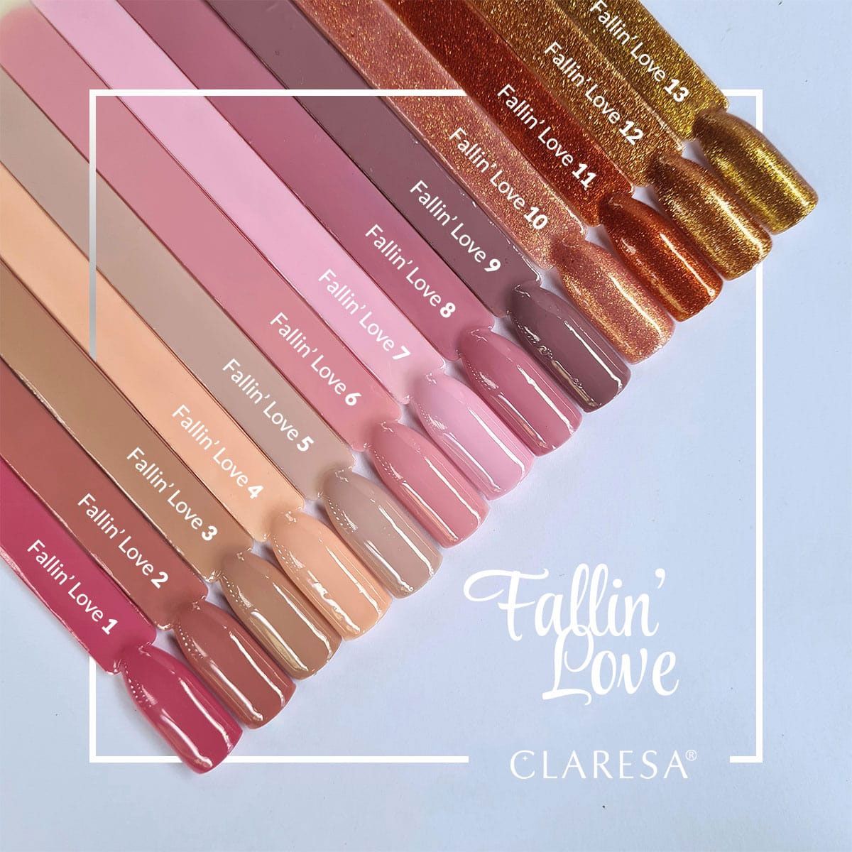 Claresa Vernis Gel UV LED 5 ml Fallin' Love 2