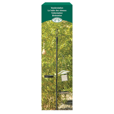 Station d'alimentation design Esschert métal h200cm