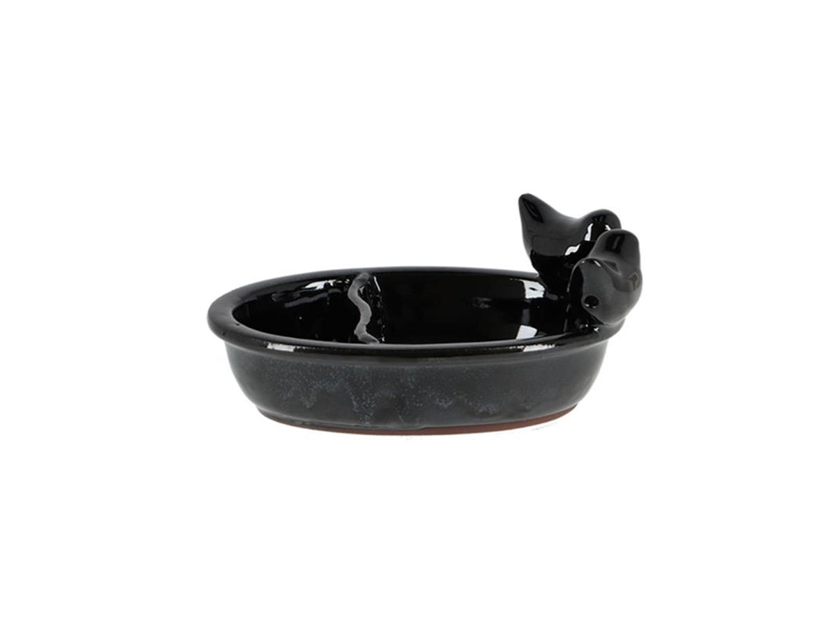 Abreuvoir design Esschert noir