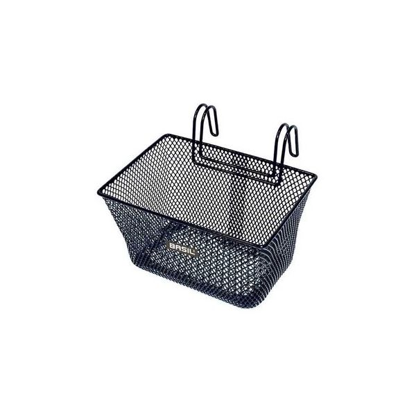 Basil Tivoli - Panier de vélo pour enfants - avant ou à l'arrière - noir