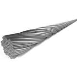 Elvedes Free Câble en acier inoxydable 2250 mm 6427RVS-49-Box (100 pièces)