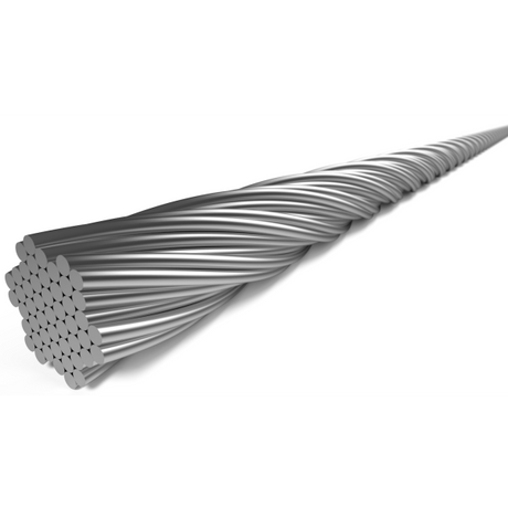 Elvedes Free Câble en acier inoxydable 2250 mm 6427RVS-49-Box (100 pièces)