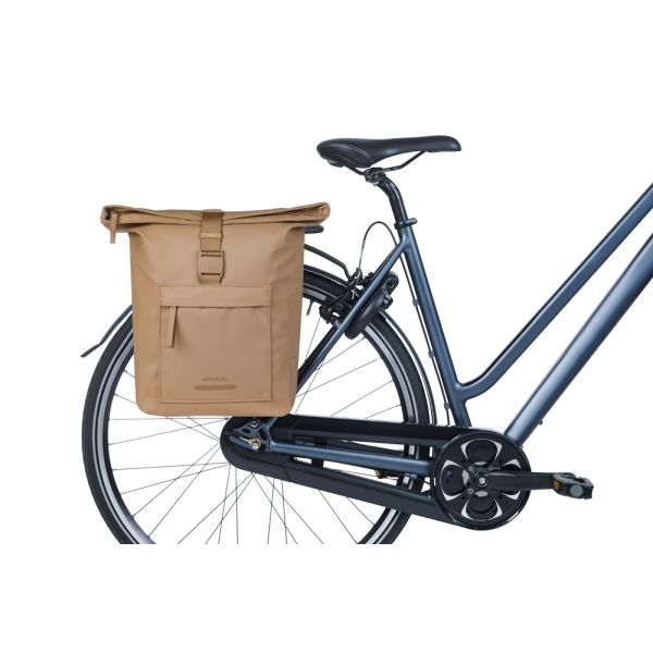 Sacoche de vélo double Basil brooklyn mik 41l 14 x 30 x 37 cm - sable