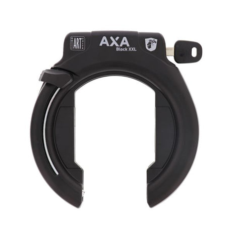 AXA XXL Black Ring Lock + Saddle Sac + Collier ULC100