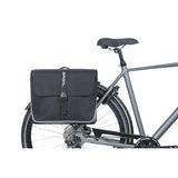 Sacoche de vélo double Basil forte mik 35 litres 15 x 38 x 30 cm - noir
