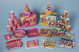Van der Doelen pack de fête 6 personnes filles