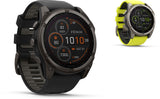 Garmin fēnix® 8 - saphir solaire 51 mm - montre intelligente multisport GPS