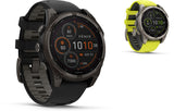 Garmin fēnix® 8 - saphir solaire 47 mm - montre intelligente multisport GPS