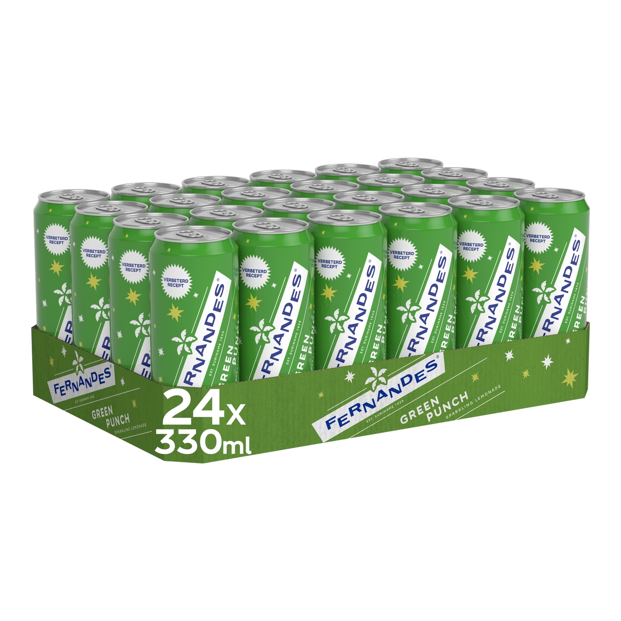 Boîte de punch vert Fernandes (24x 33cl)