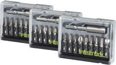 Jeu d'embouts Festool sys3 xxs ce-pz bhs 60