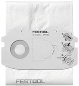 Festool accessoires sacs filtrants ctl mini (5x) | 498410