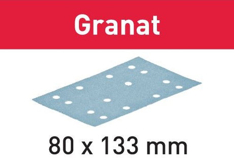 Accessoires Festool granat stf 80x133 p180 gr 10 bandes abrasives | 497130