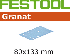 Festool accessoires granat stf 80x133 p80 gr 10 bandes abrasives | 497128