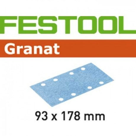 Festool accessoires granat stf 93x178 p100 gr 100 bandes abrasives | 499633