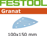 Festool accessoires granat stf delta 7 p120 gr 100 feuilles abrasives - 497138
