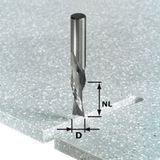 Accessoires Festool hw spi d12 42 ld ss s12 fraise à rainure en spirale | 492656 - 492656