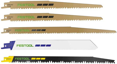 Jeu de lames de scie alternative Festool rs-sort 5 - 577496