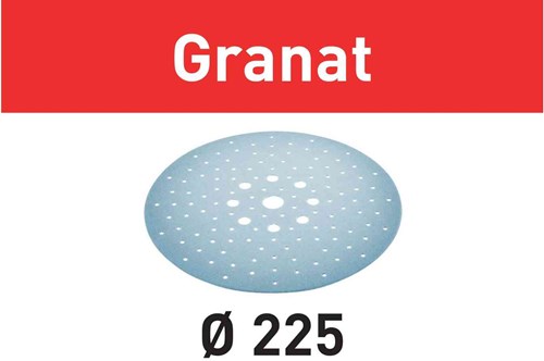 Festool accessoires disque abrasif granat | stf d225 128 | p220 | gr 25 - 205662