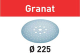 Festool accessoires disque abrasif granat | stf d225 128 | p80 | gr 25 - 205655