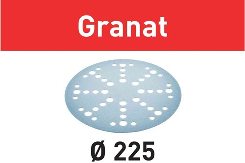 Festool accessoires disque abrasif granat | stf d225 48 | p60 | gr 25 - 205654