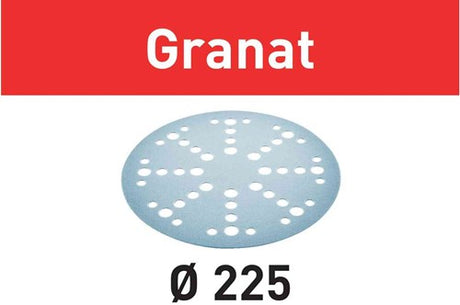 Festool accessoires disque abrasif granat | stf d225 48 | p60 | gr 25 - 205654