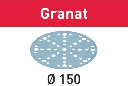 Festool accessoires disque abrasif stf d150 48 p60 gr 10 granat - 575155