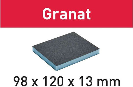 Festool accessoires éponge à récurer granat | 98x120x13 | 220 grammes 6 - 201114