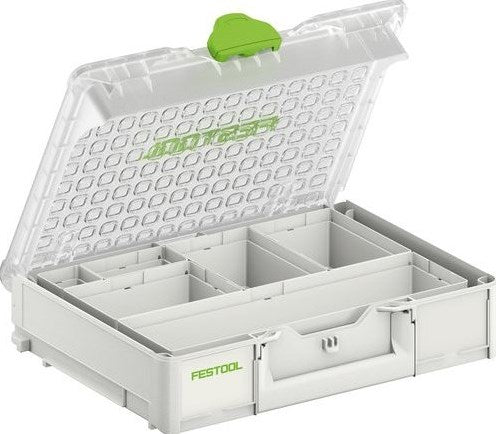 Festool accessoires sys3 org m 89 6xesb organiseur systainer | comprenant 6 boîtes d'insertion - 204854