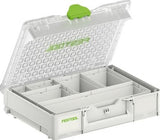 Festool accessoires sys3 org m 89 6xesb organiseur systainer | comprenant 6 boîtes d'insertion - 204854