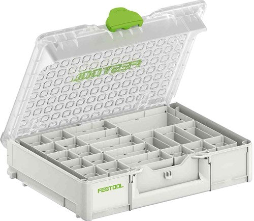 Festool accessoires sys3 org m 89 organiseur systainer | comprenant 22 plateaux d'insertion - 204853