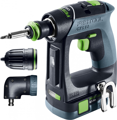 Festool perceuse sans fil cxs 12 2,5 set - 576865