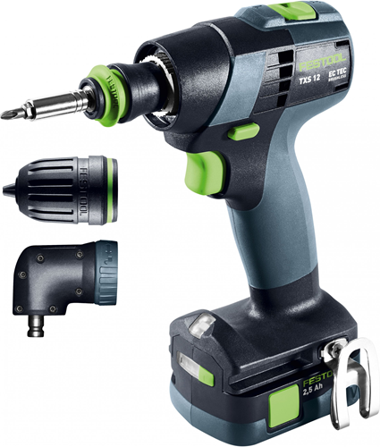 Festool perceuse sans fil txs 12 2,5 set - 576874