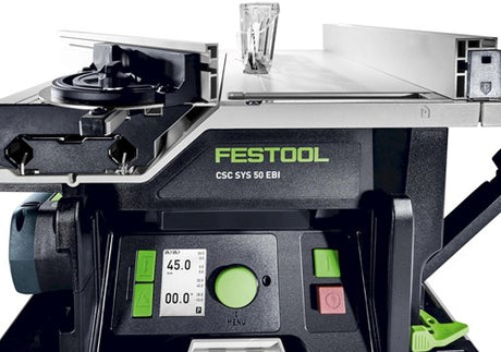 Festool scie à table sans fil csc sys 50 ebi set de base - 577371