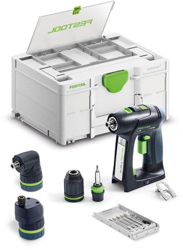 Festool c 18 set de base perceuse sans fil | sans piles ni chargeur - 578831