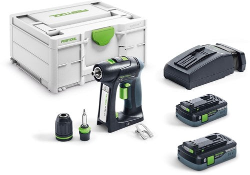 Perceuse-visseuse sans fil Festool c18 hpc 4.0 i-plus