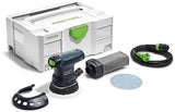 Festool ets 125 req gr sys p ponceuse excentrique | avec papier de verre rempli de grenat systainer 3 - 578202
